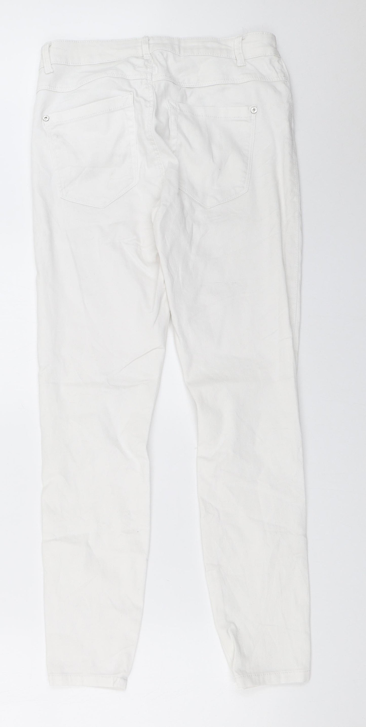 Only Womens White   Skinny Jeans Size 32 in L28 in