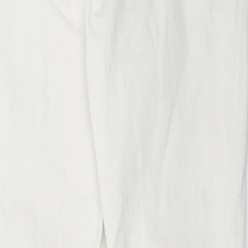 Primark Womens White   Skinny Jeans Size 10 L28 in
