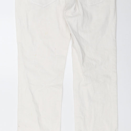 Revers Womens White   Straight Jeans Size 38 L28 in