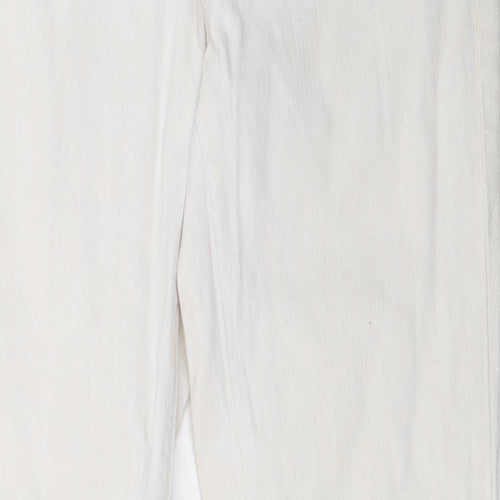 Revers Womens White   Straight Jeans Size 38 L28 in