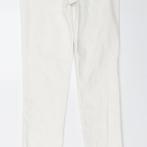 NEXT Womens Ivory   Skinny Jeans Size 8 L30 in