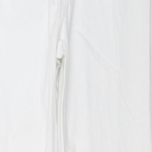 Kingshill Womens White   Trousers  Size 12 L31 in