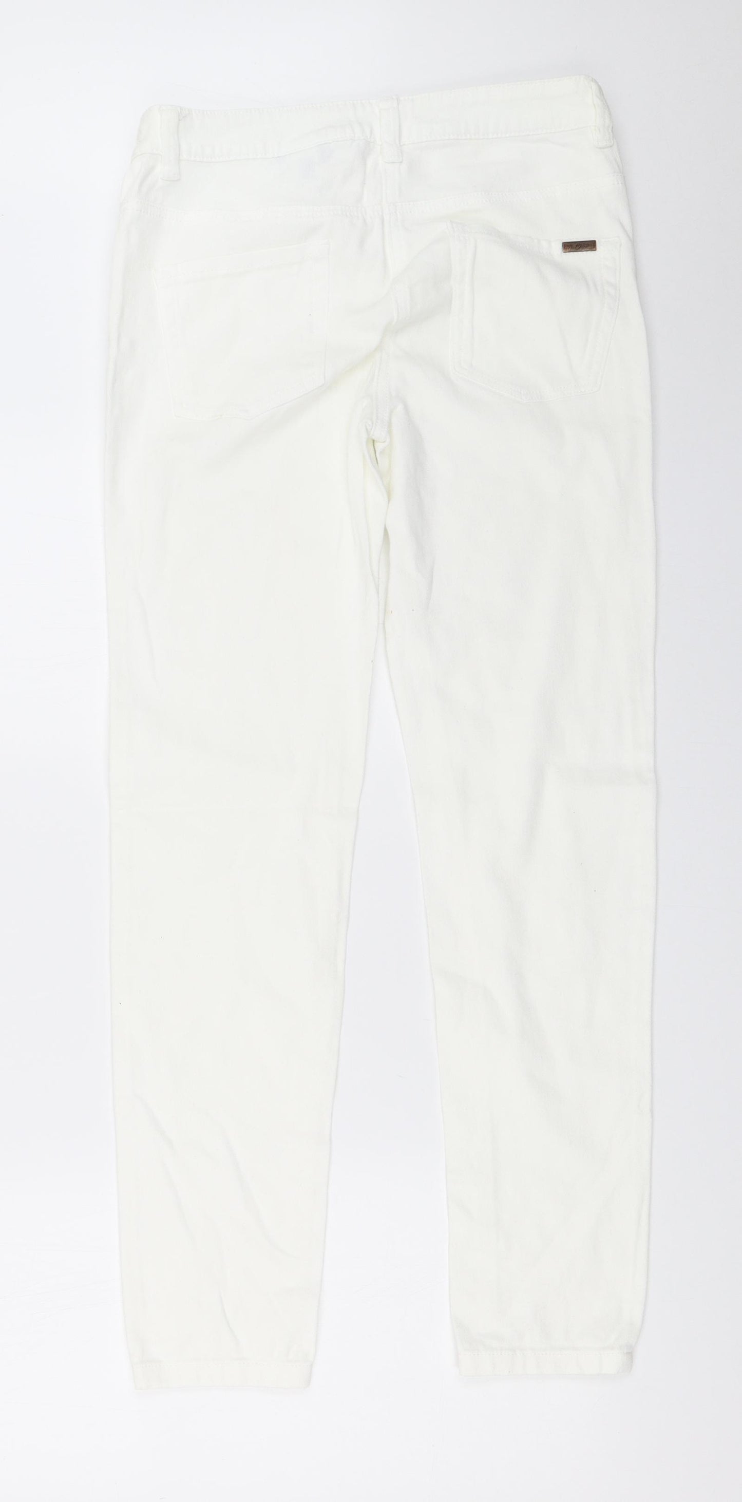 NEXT Womens White   Skinny Jeans Size 8 L29 in