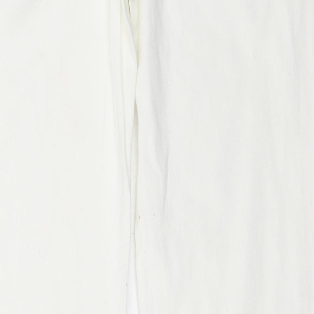 NEXT Womens White   Skinny Jeans Size 8 L29 in