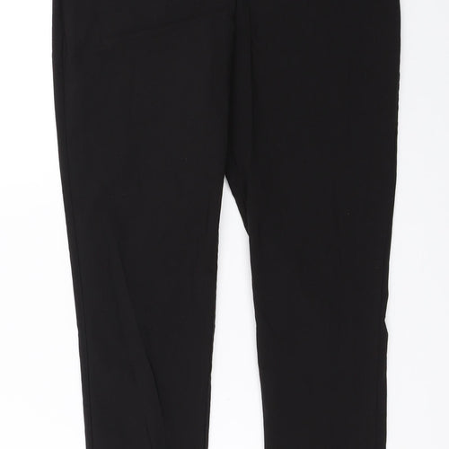 Select Womens Black   Trousers  Size 12 L26.5 in