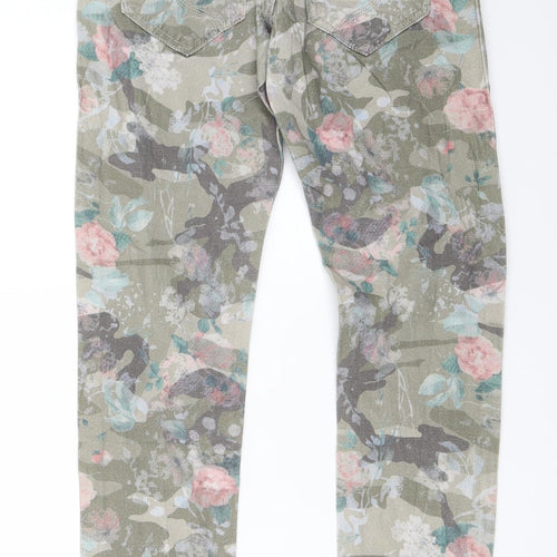Place Du Jour Womens Green   Trousers  Size 28 in L30 in