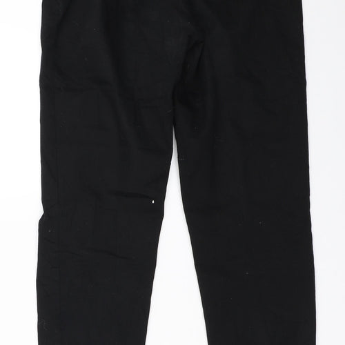 H&M Womens Black   Trousers  Size 34 L27 in
