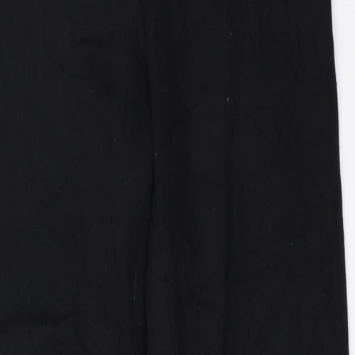 H&M Womens Black   Trousers  Size 34 L27 in