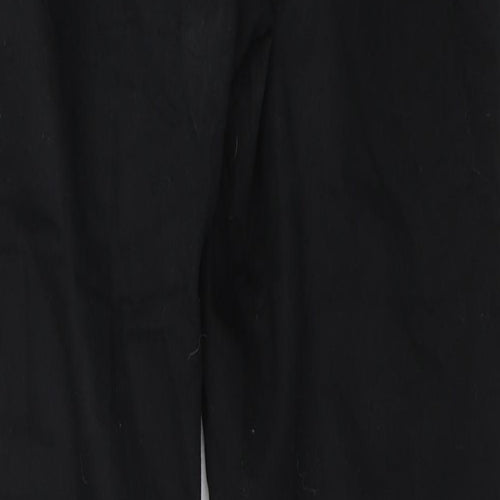 H&M Womens Black   Trousers  Size 34 L27 in