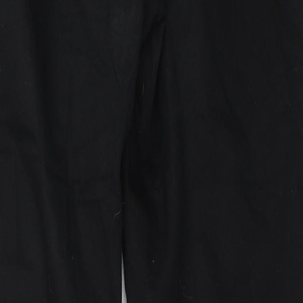 H&M Womens Black   Trousers  Size 34 L27 in
