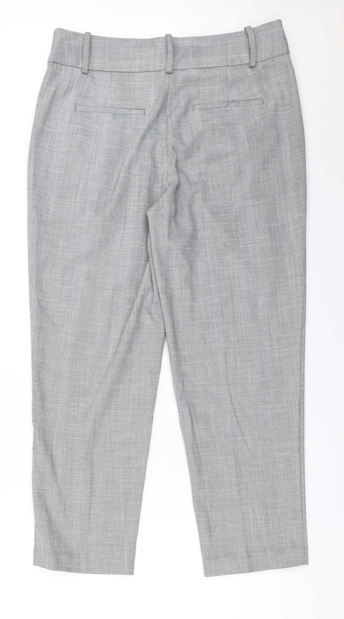 Marks and Spencer Womens Grey   Trousers  Size 12 L26 in