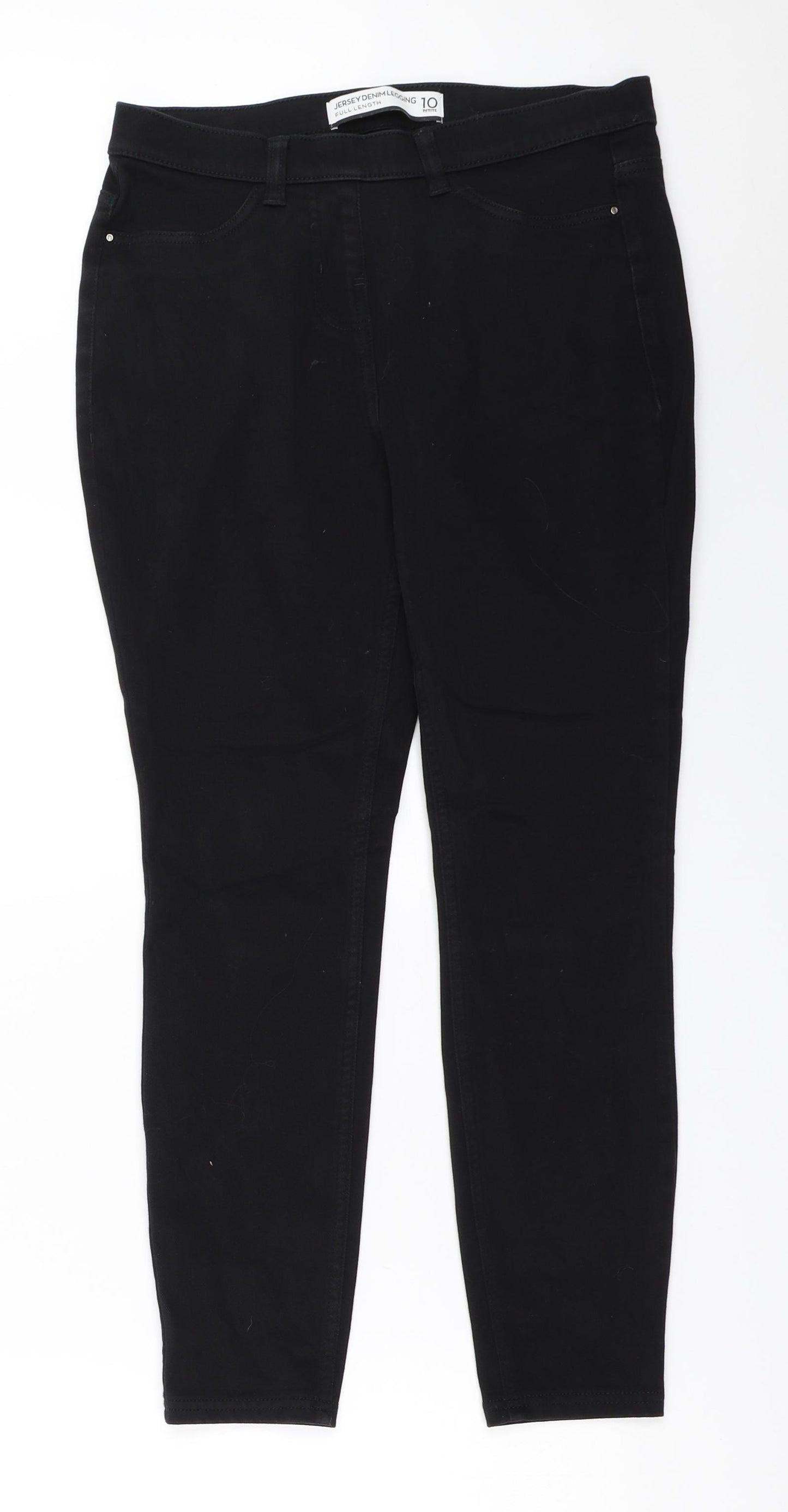 NEXT Womens Black   Jegging Jeans Size 10 L25 in