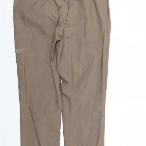 jorli Mens Brown   Straight Jeans Size M L27 in