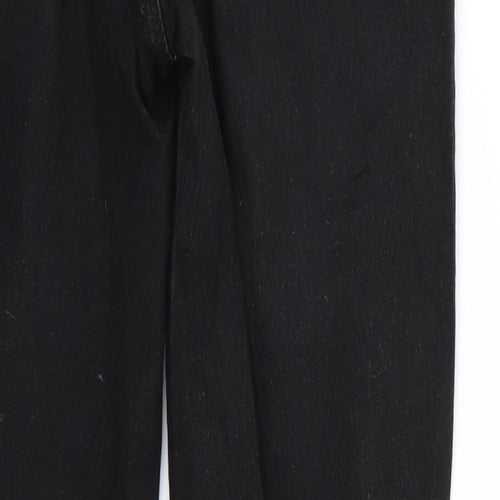 Denim & Co. Womens Black   Jegging Jeans Size 10 L27 in