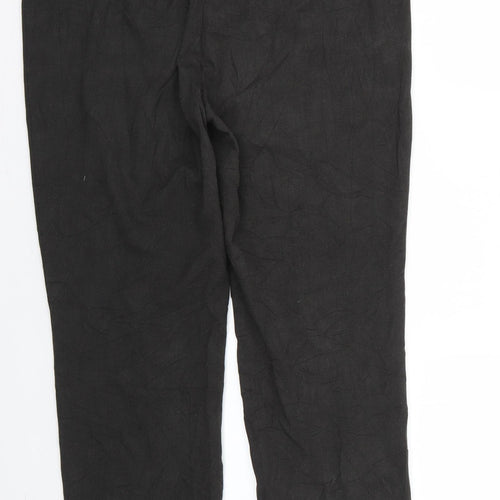 Marks and Spencer Womens Black   Trousers  Size 14 L28 in