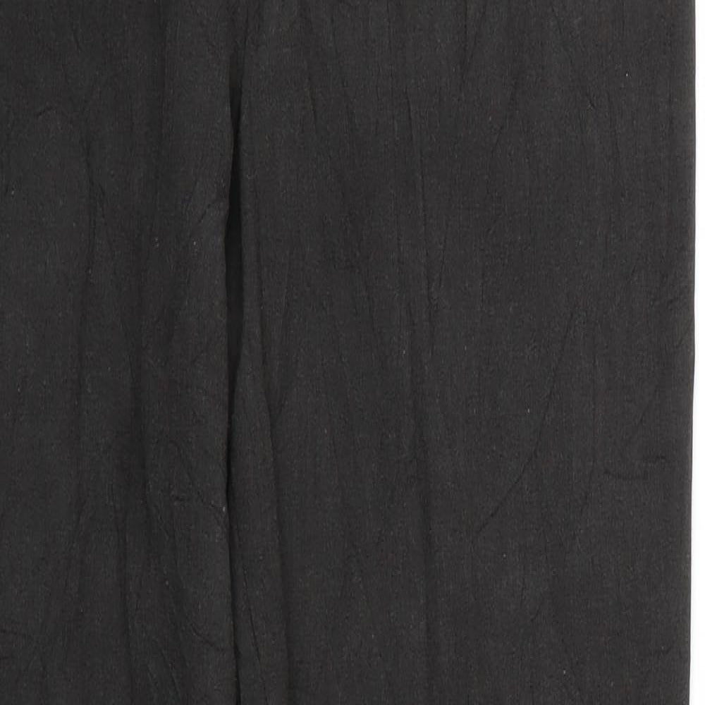 Marks and Spencer Womens Black   Trousers  Size 14 L28 in