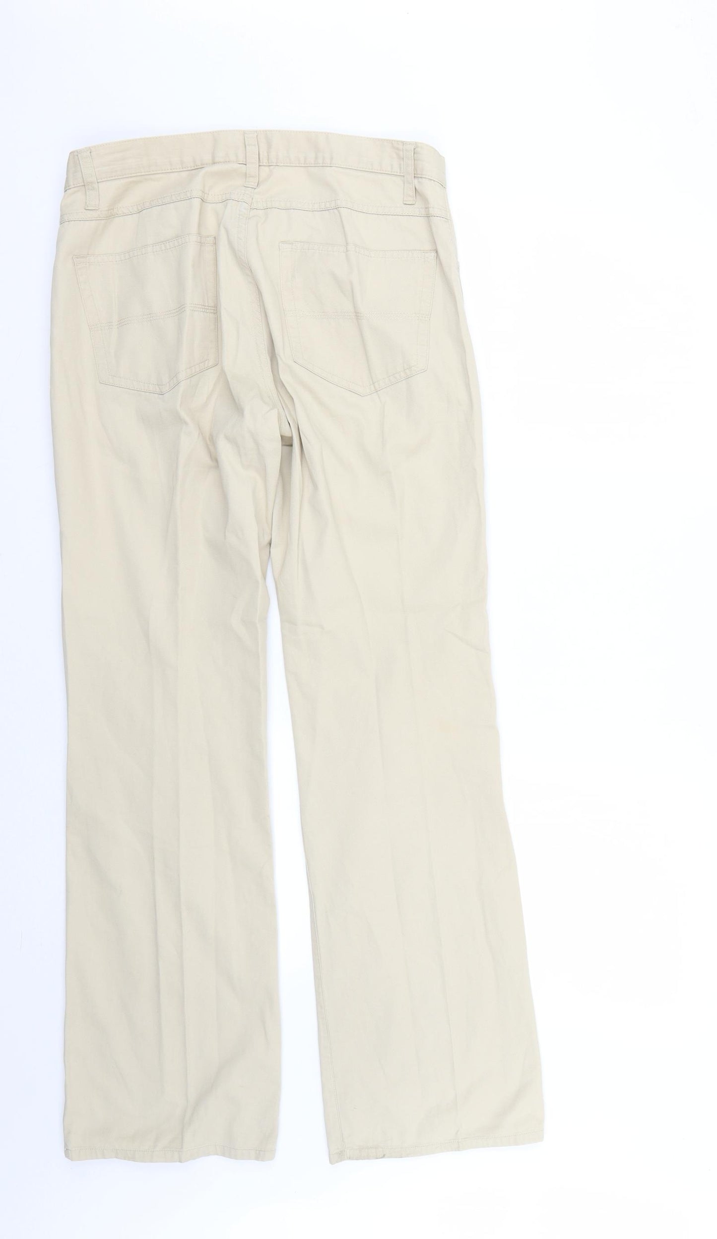Preworn Mens Beige   Straight Jeans  L30 in
