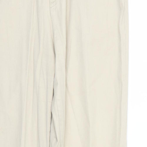 Preworn Mens Beige   Straight Jeans  L30 in