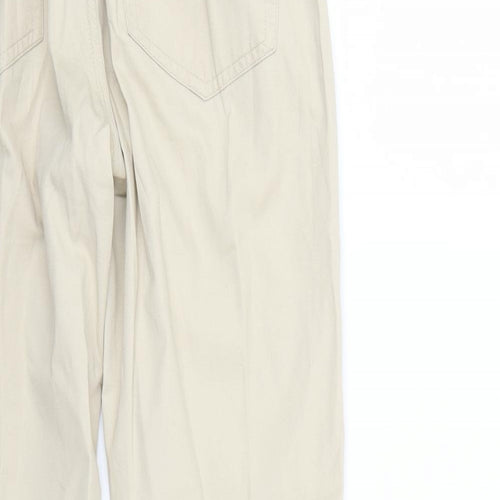 Preworn Mens Beige   Straight Jeans  L30 in