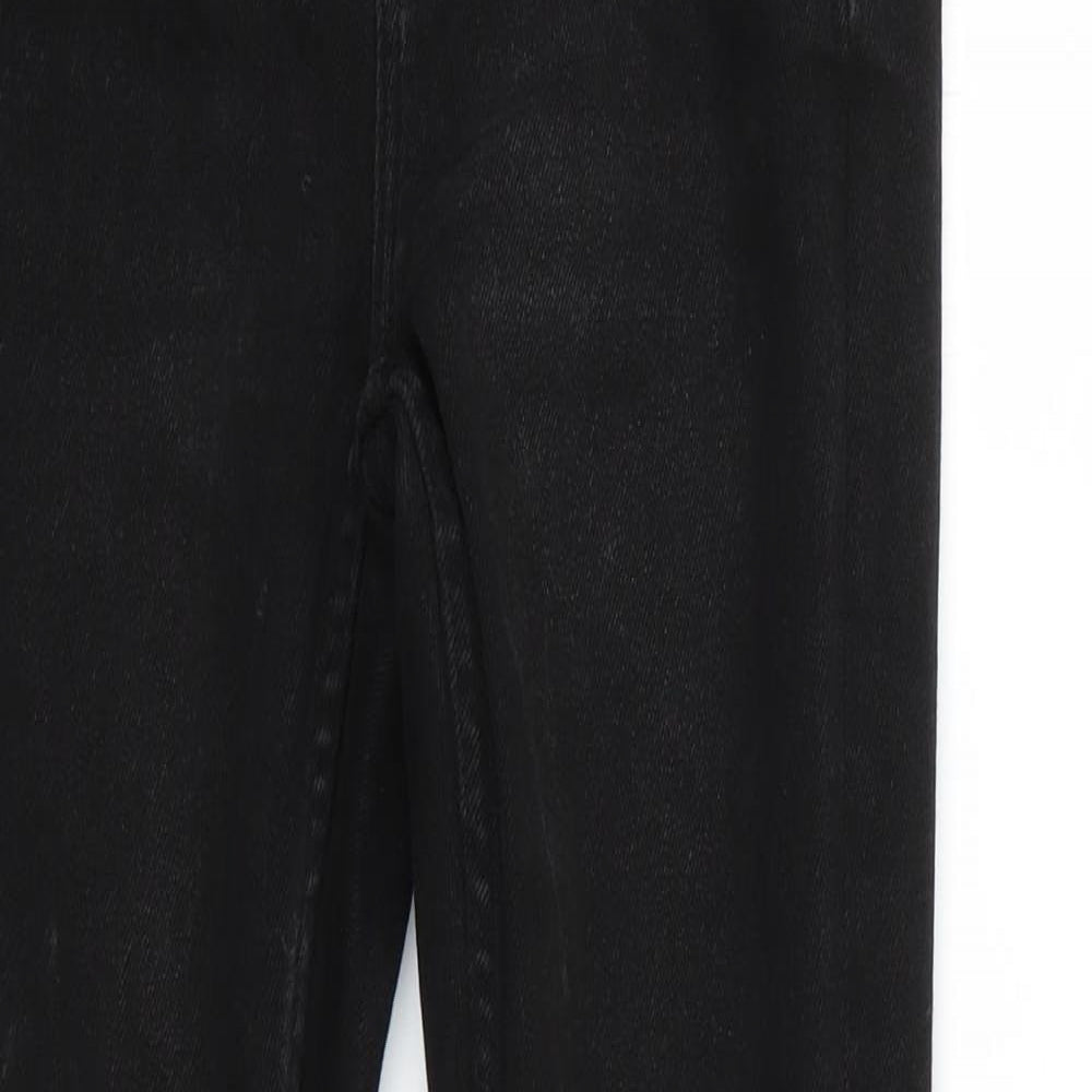 Denim & Co. Womens Black   Skinny Jeans Size 6 L27 in