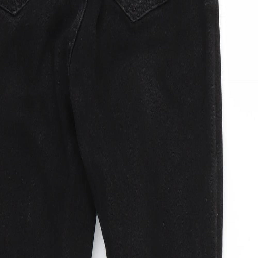 Denim & Co. Womens Black   Skinny Jeans Size 6 L27 in