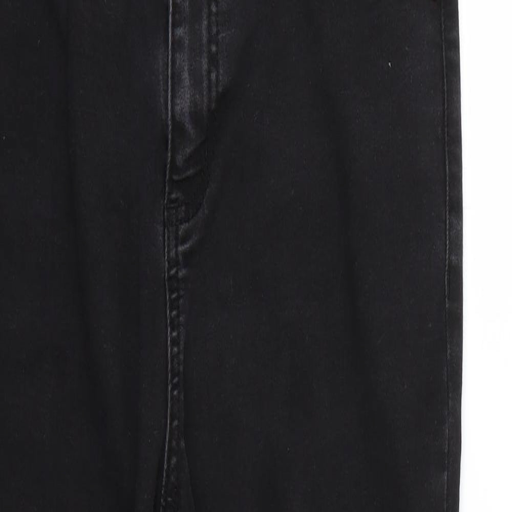 F&F Womens Black   Skinny Jeans Size 14 L28 in