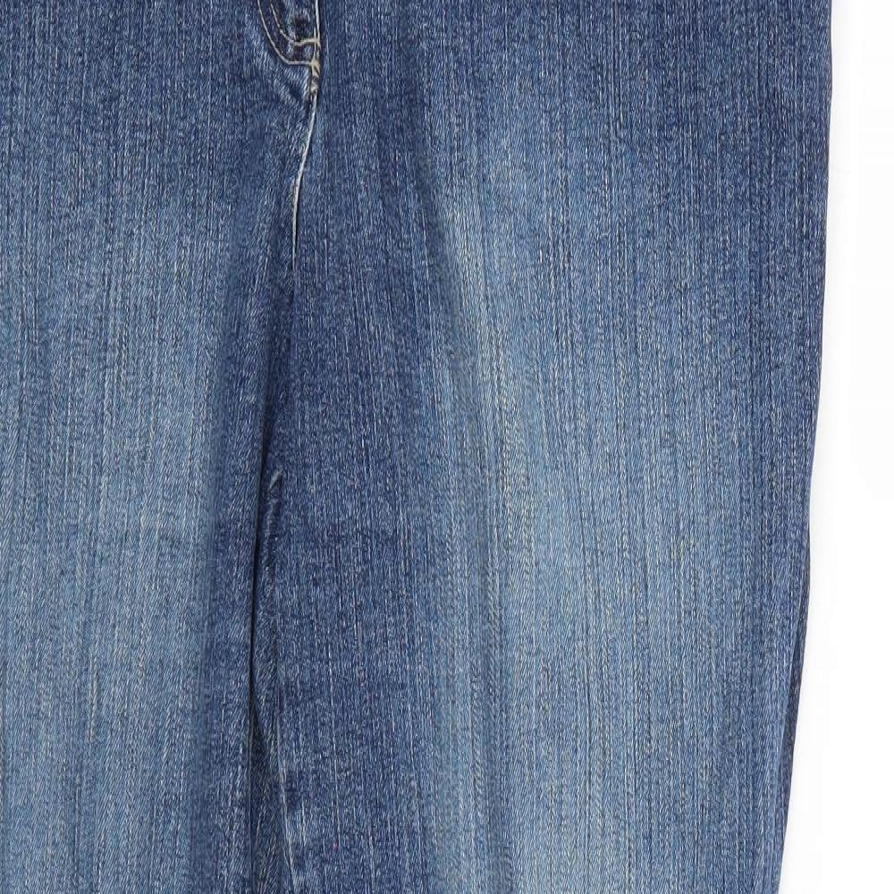 glada Mens Blue   Straight Jeans Size 52 L30 in