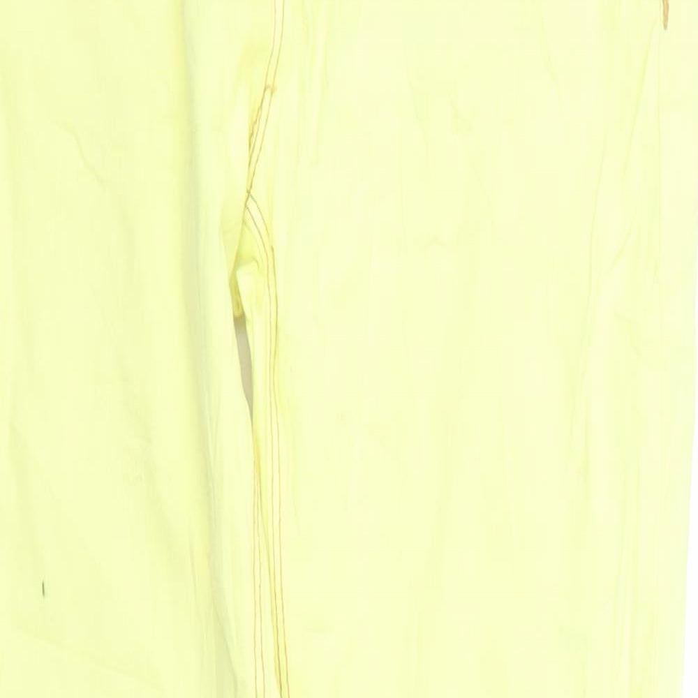 TALLY WEiJL Womens Yellow   Skinny Jeans Size 10 L29 in