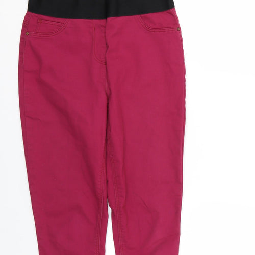 George Womens Pink   Trousers  Size 10 L22 in