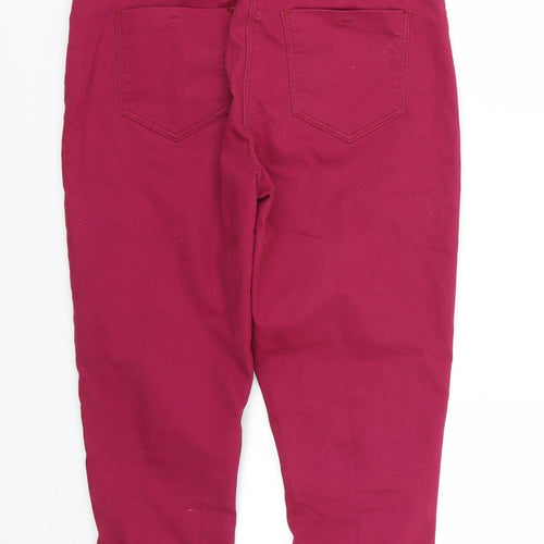 George Womens Pink   Trousers  Size 10 L22 in