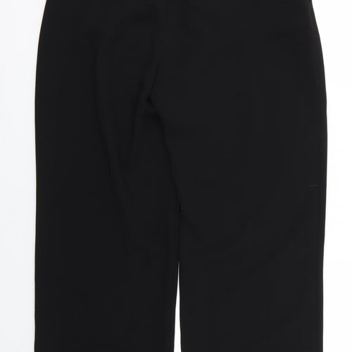 H&M Womens Black   Trousers  Size 12 L29 in