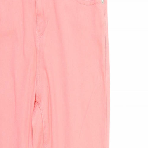 yes yes Womens Pink   Skinny Jeans Size 12 L27 in