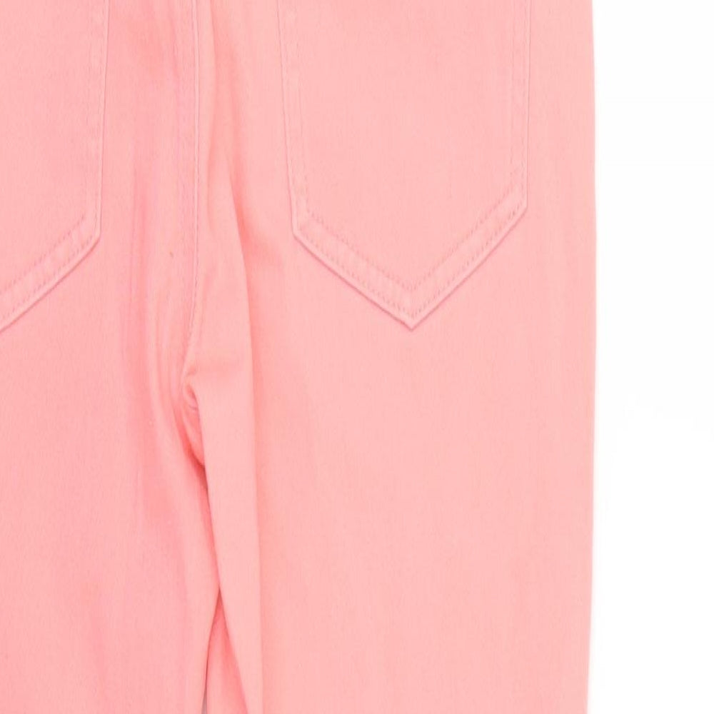 yes yes Womens Pink   Skinny Jeans Size 12 L27 in