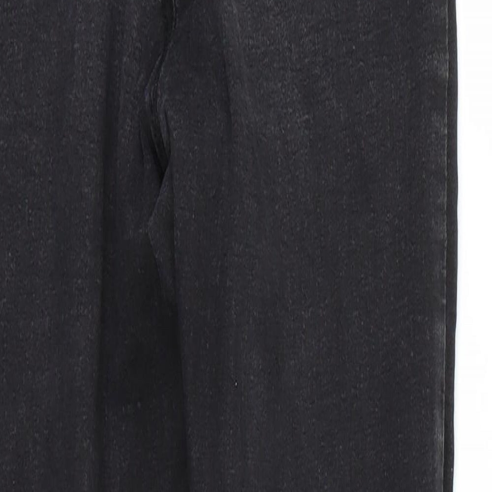 Denim & Co. Womens Black   Skinny Jeans Size 8 L25 in