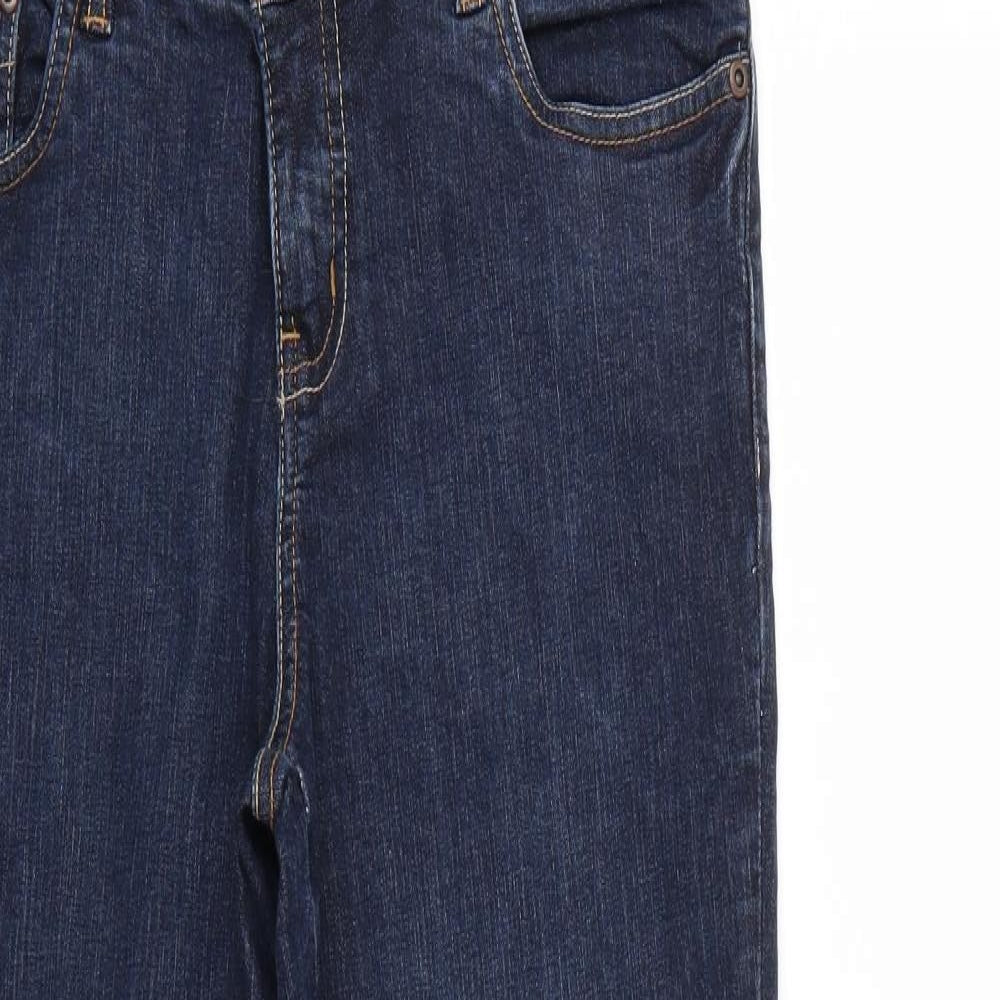 Papaya Womens Blue   Flared Jeans Size 10 L28 in