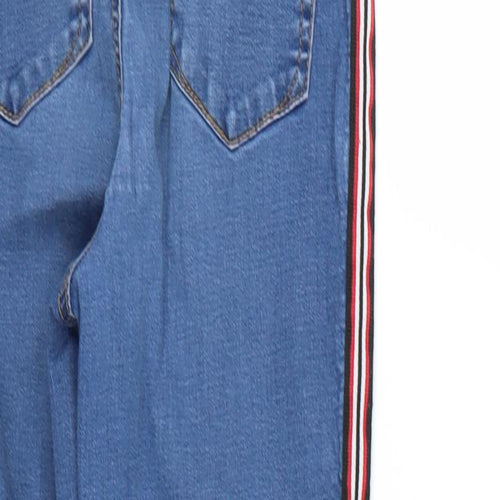 Denim & Co. Womens Blue   Skinny Jeans Size 8 L25 in
