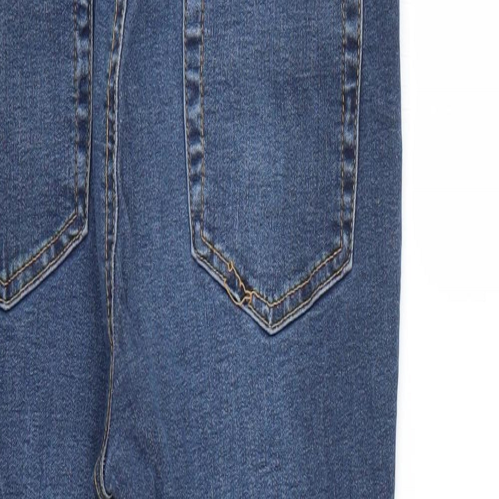 Denim & Co. Womens Blue   Skinny Jeans Size 12 L26 in