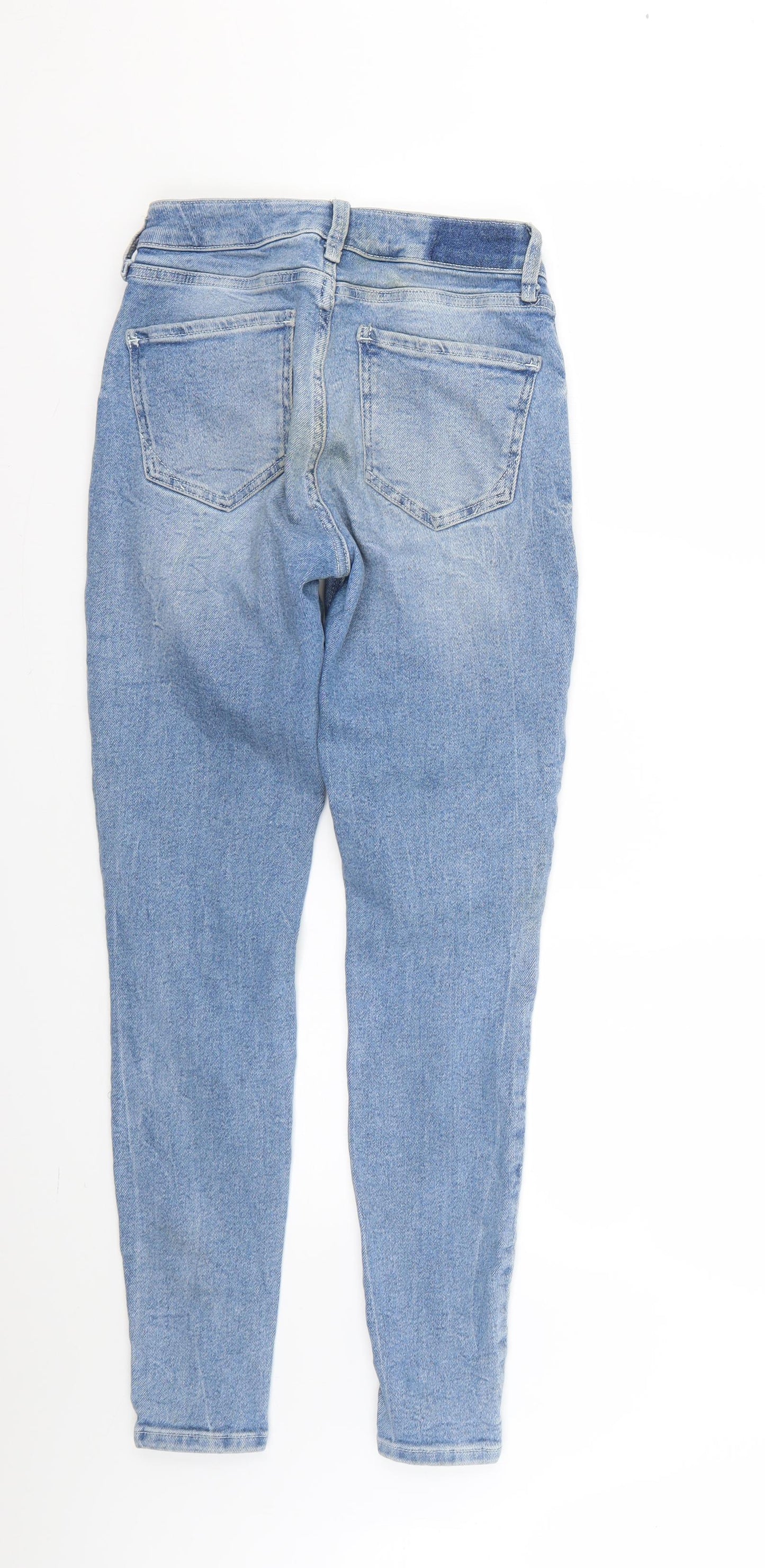 River Island Womens Blue   Skinny Jeans Size 10 L26 in