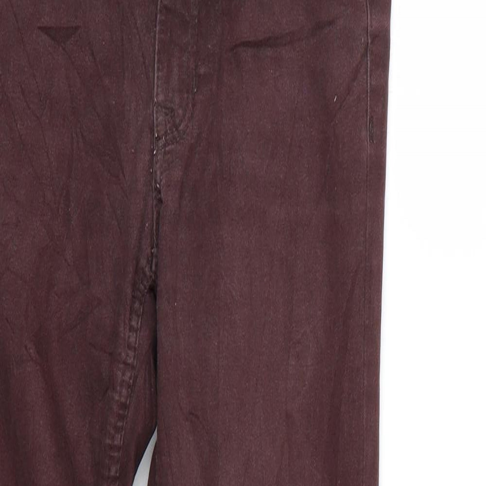 H&M Womens Purple   Skinny Jeans Size 6 L29 in