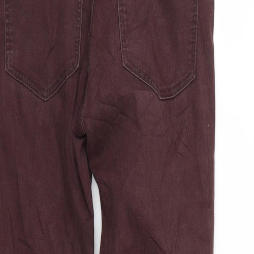 H&M Womens Purple   Skinny Jeans Size 6 L29 in