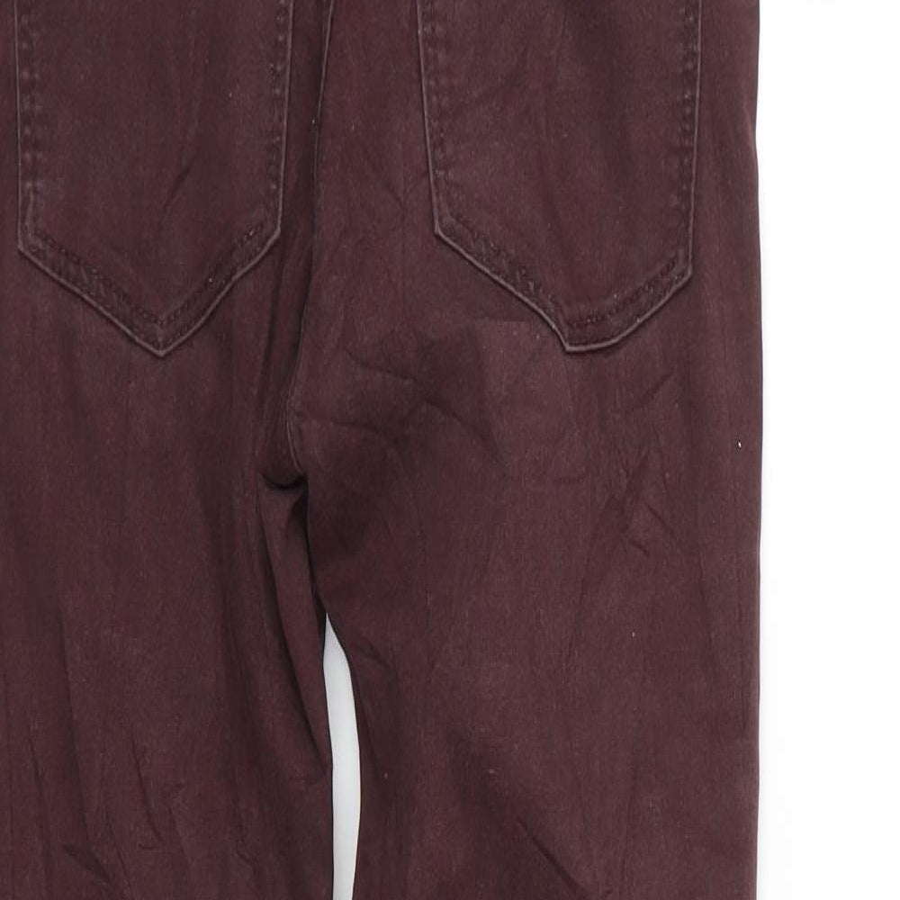 H&M Womens Purple   Skinny Jeans Size 6 L29 in