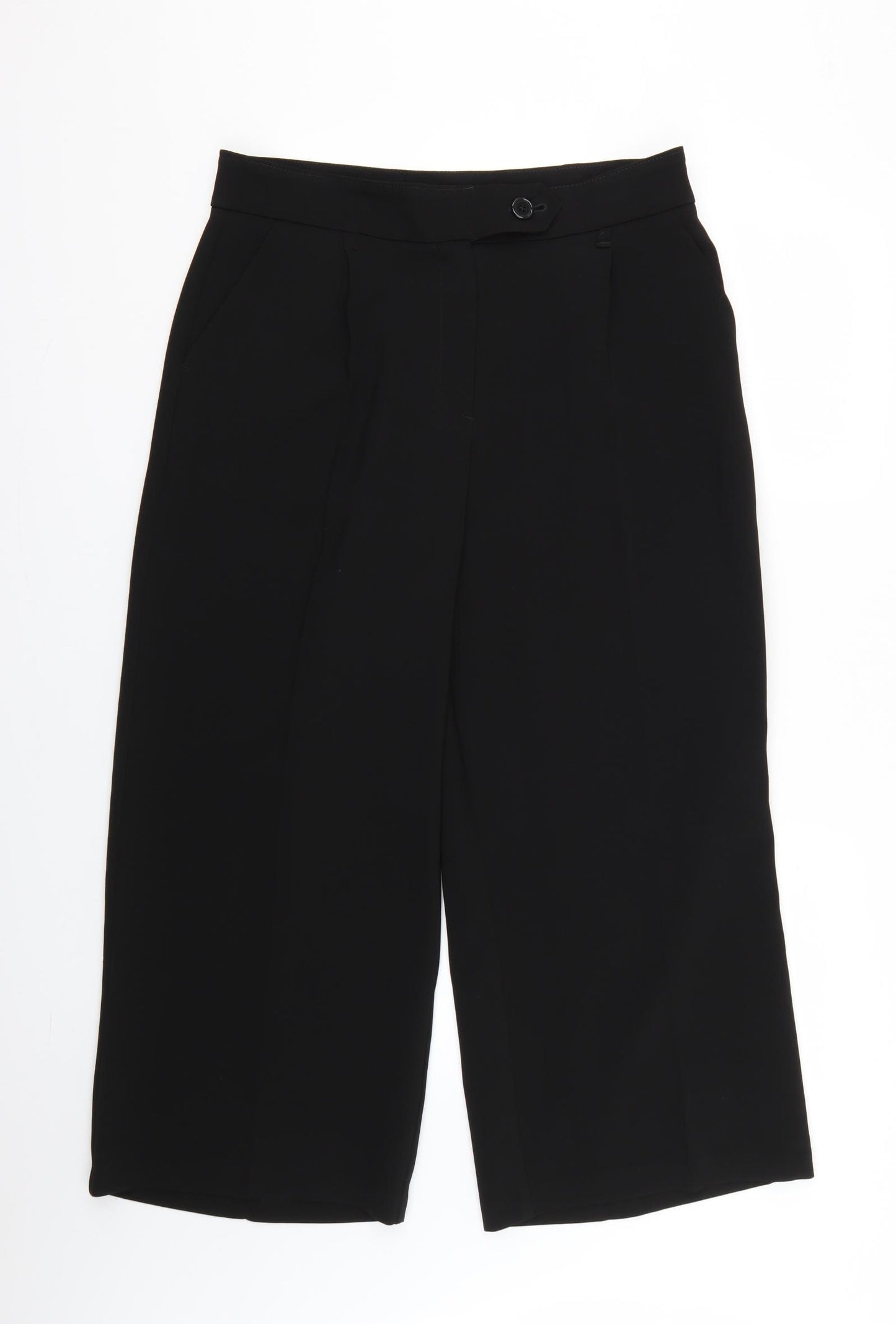 F&F Womens Black   Trousers  Size 14 L24 in
