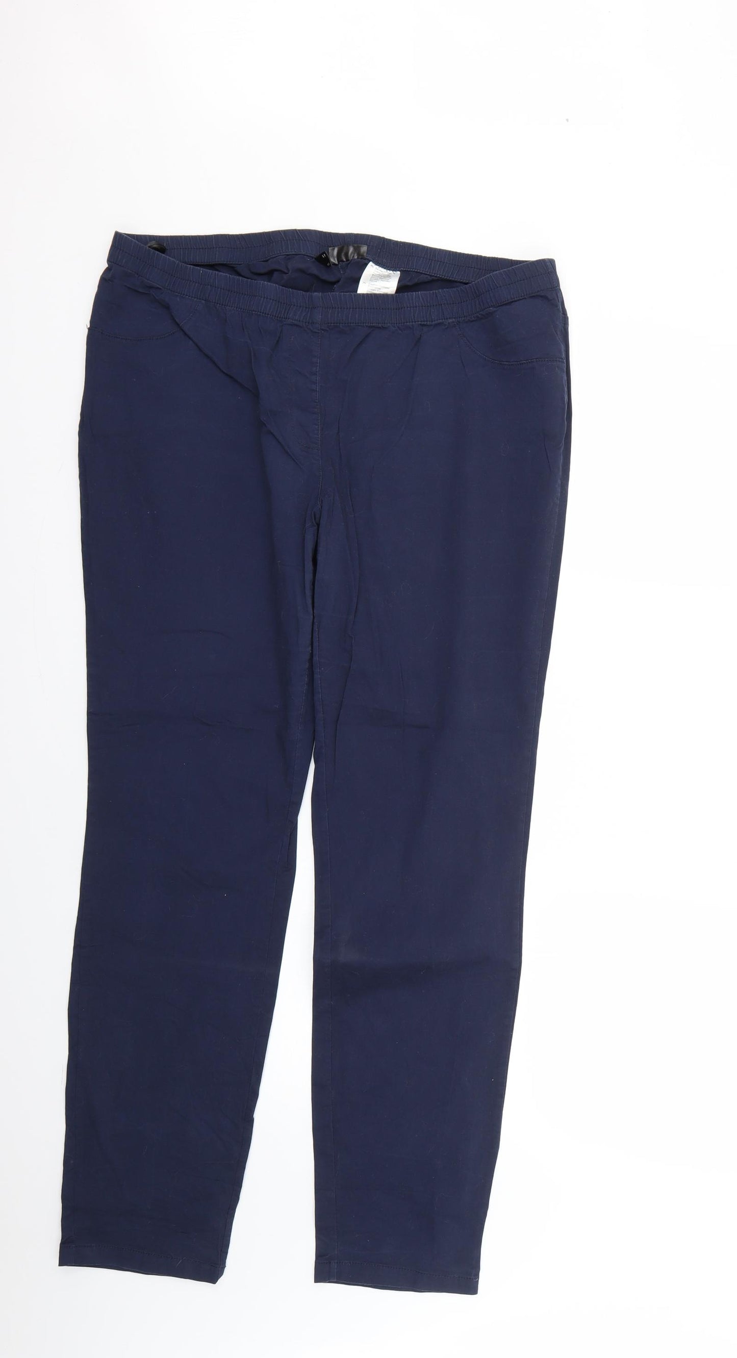 bpc Womens Blue   Trousers  Size 22 L29 in