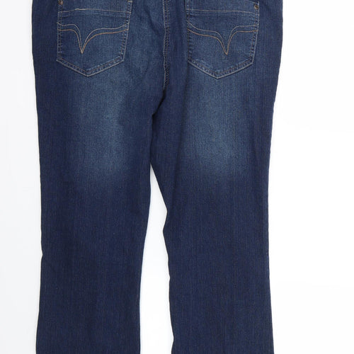 Preworn Womens Blue   Flared Jeans Size 18 L29 in