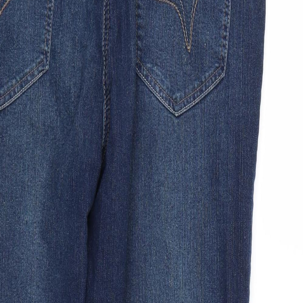Preworn Womens Blue   Flared Jeans Size 18 L29 in