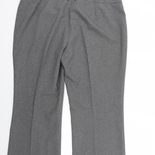 F&F Womens Grey   Trousers  Size 18 L25 in