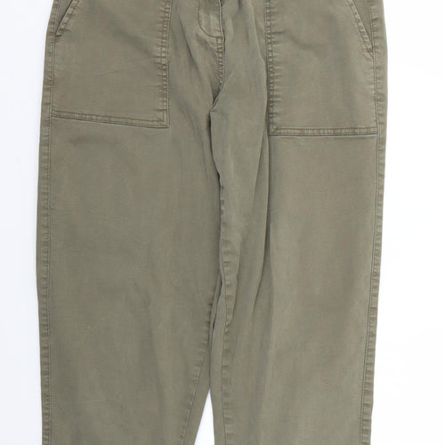 Dorothy Perkins Womens Green   Straight Jeans Size 10 L25 in