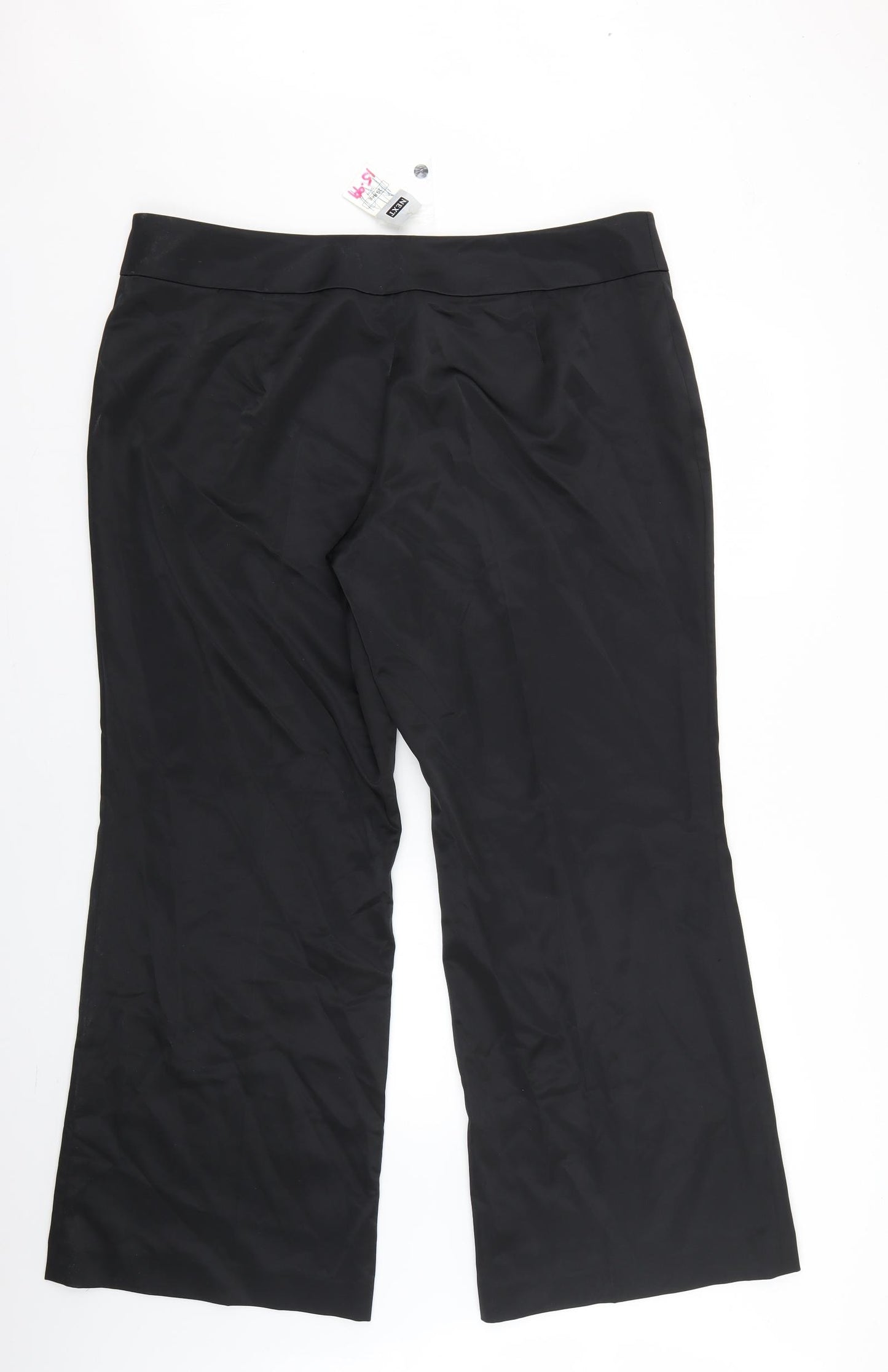 NEXT Womens Black   Trousers  Size 20 L30 in