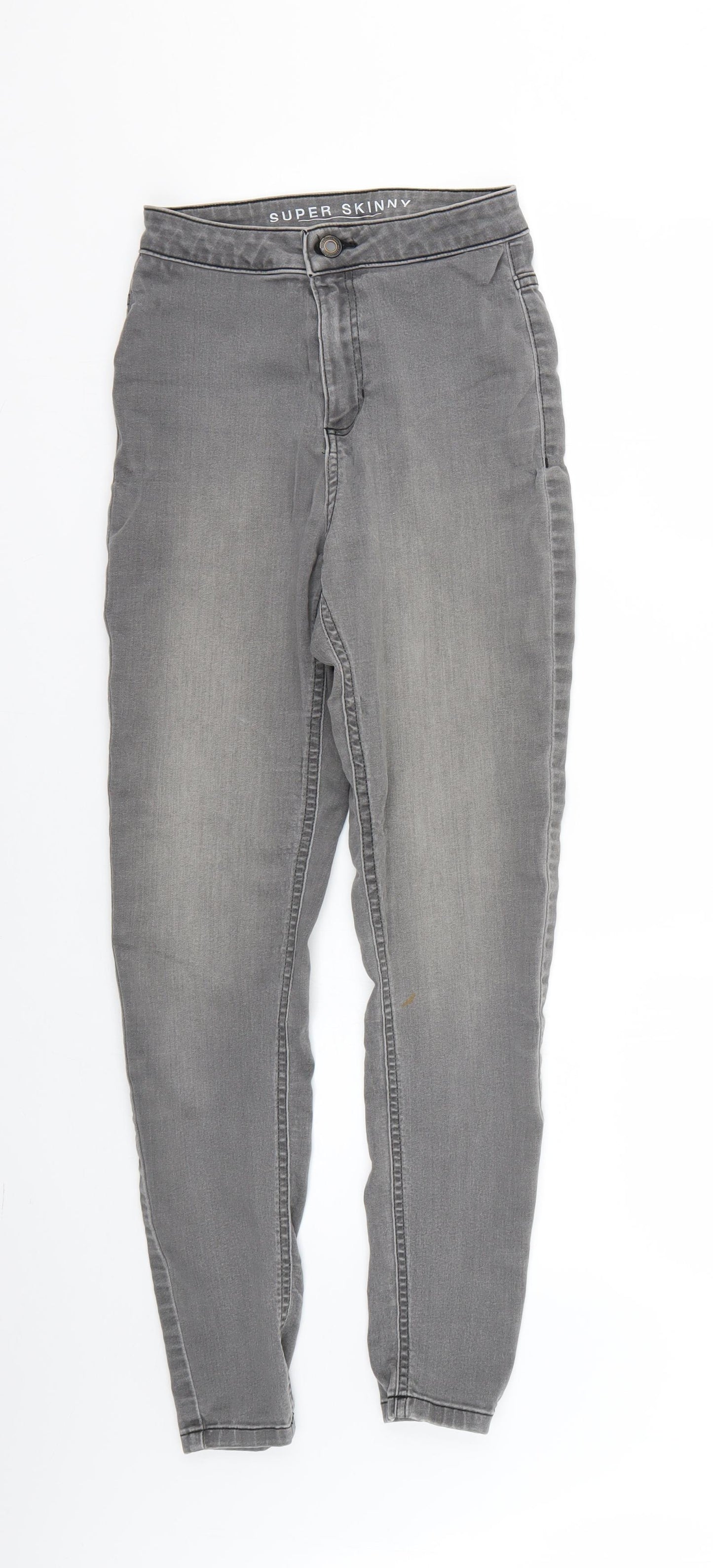 Marks and Spencer Womens Grey   Skinny Jeans Size 8 L26 in