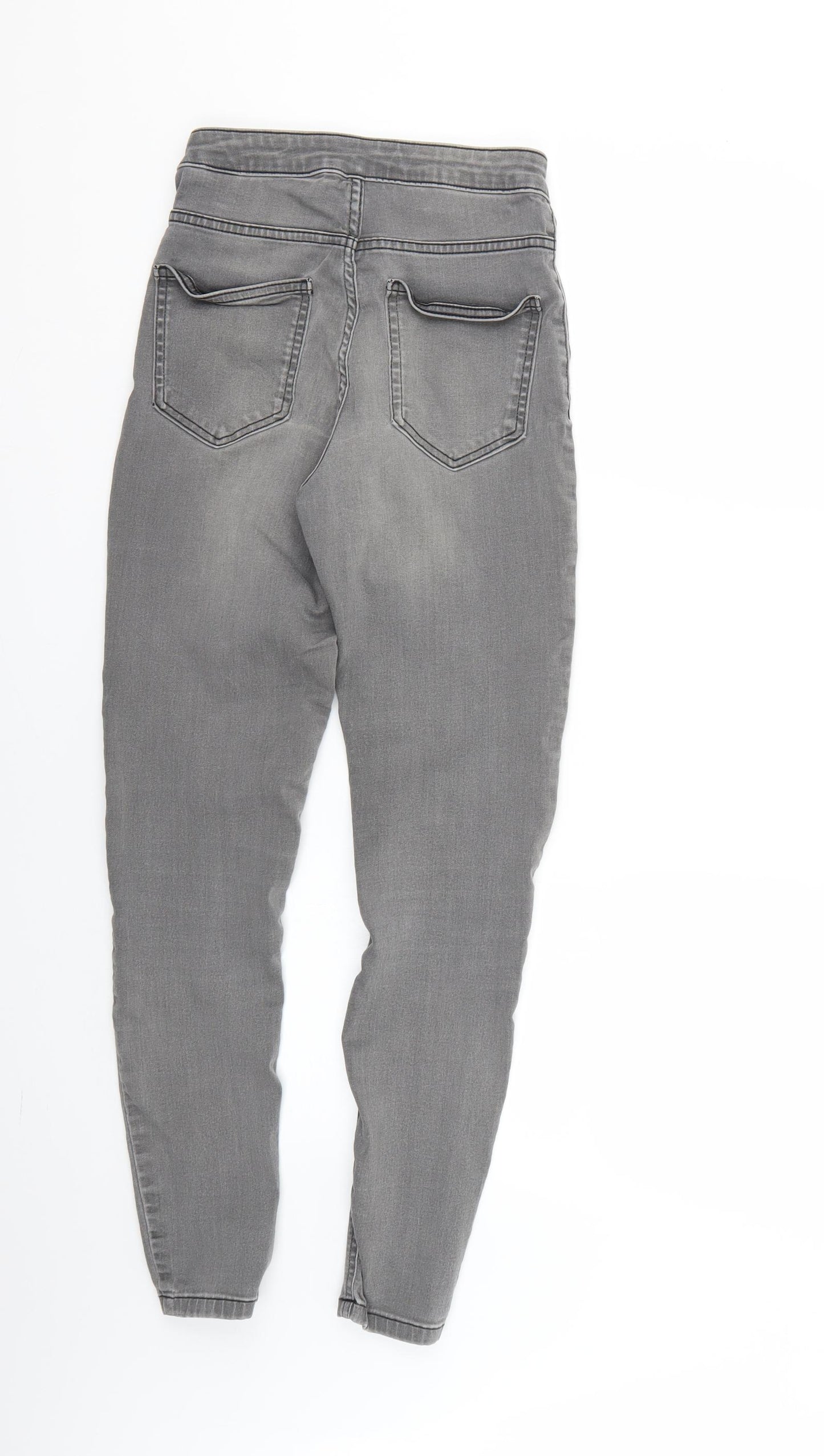 Marks and Spencer Womens Grey   Skinny Jeans Size 8 L26 in